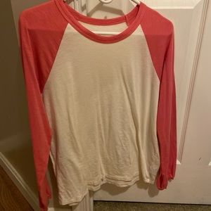 Medium aerie real soft baseball tee